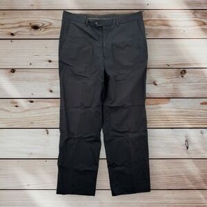 Santorelli Dress Pants Mens 38x30 Luxury Serge Como2 1900 Pleated Wool